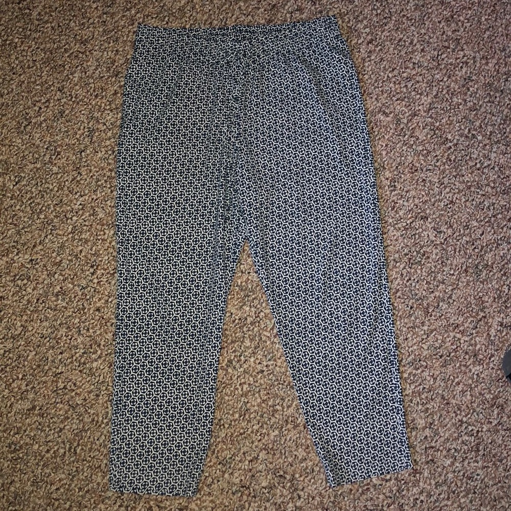 Petite Elastic Waist Trousers